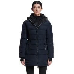 Sky - Women's Hooded Winter Jacket