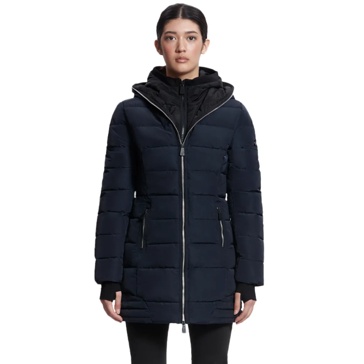 Sky - Women's Hooded Winter Jacket