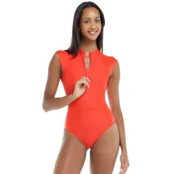 Smoothies Manny - Women's Rashguard-Style One-Piece Swimsuit
