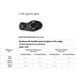 Spike Trail - Traction System for Ice and Snow