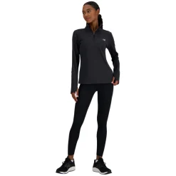 Sport Essentials Space Dye - Women's Quarter-Zip Training Long-Sleeved Shirt