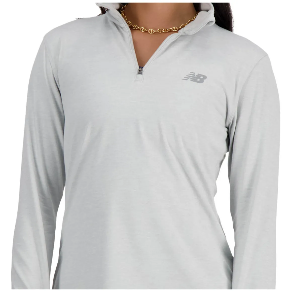 Sport Essentials Space Dye - Women's Quarter-Zip Training Long-Sleeved Shirt