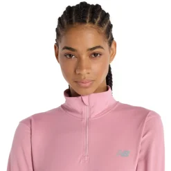 Sport Essentials Space Dye - Women's Quarter-Zip Training Long-Sleeved Shirt