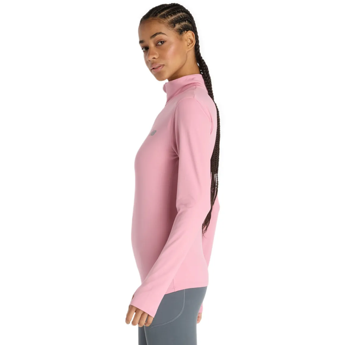 Sport Essentials Space Dye - Women's Quarter-Zip Training Long-Sleeved Shirt