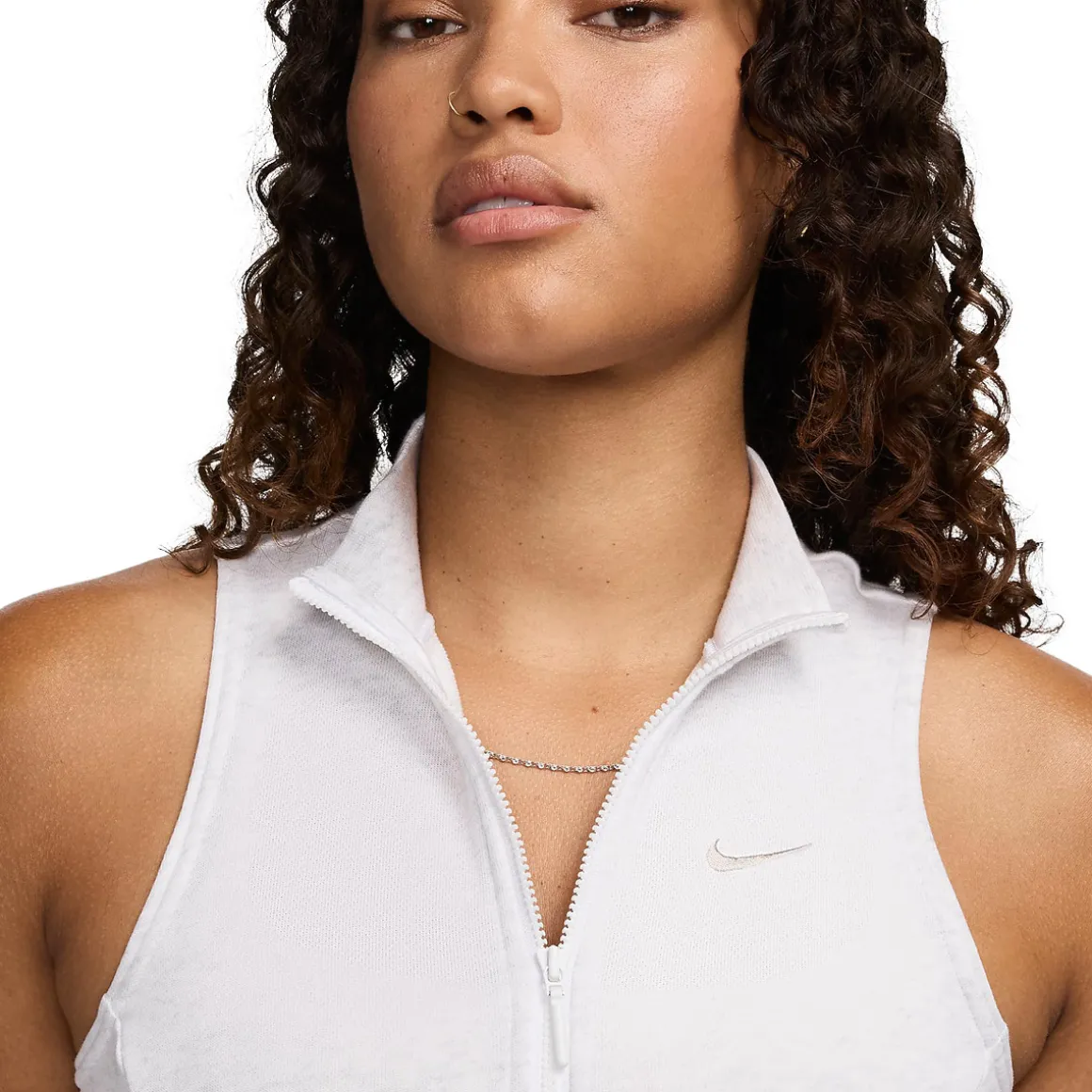 Sportswear Chill - Women's Half-Zip Tank Top