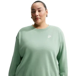 Sportswear Club - Women's Fleece Shirt (Plus Size)