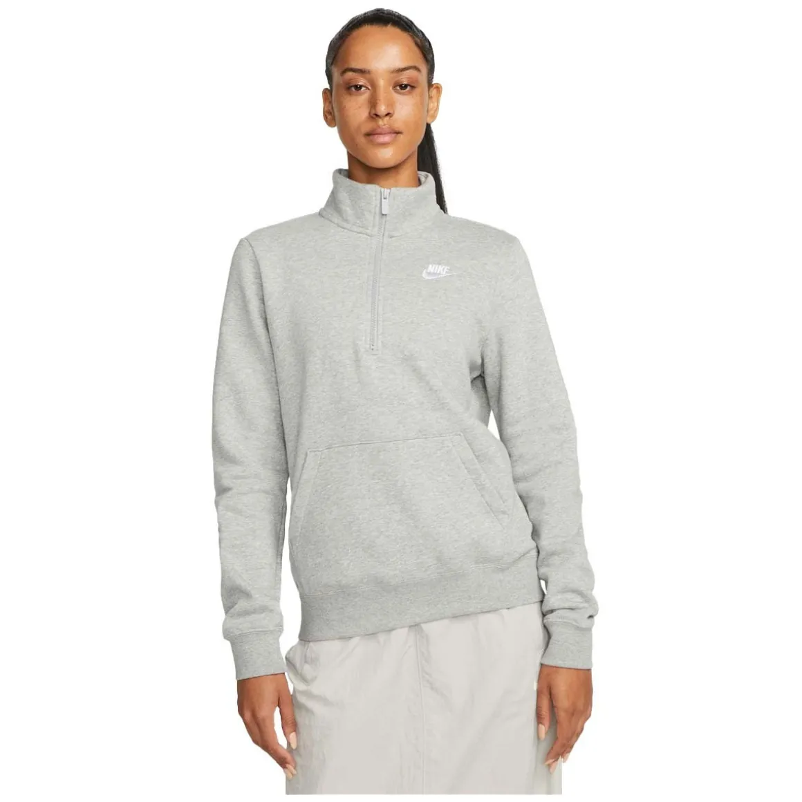 Sportswear Club - Women's Half-Zip Sweater