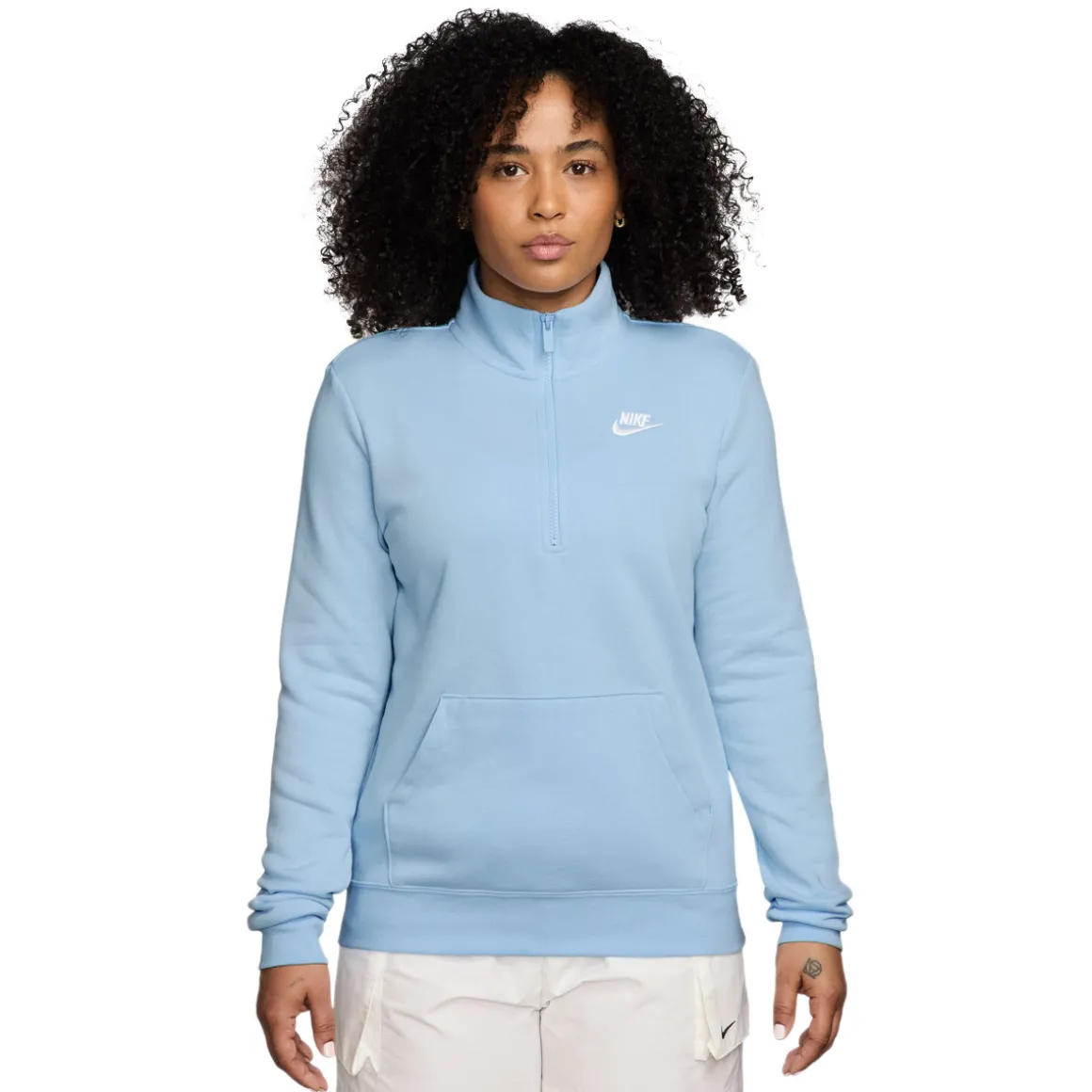 Sportswear Club - Women's Half-Zip Sweater