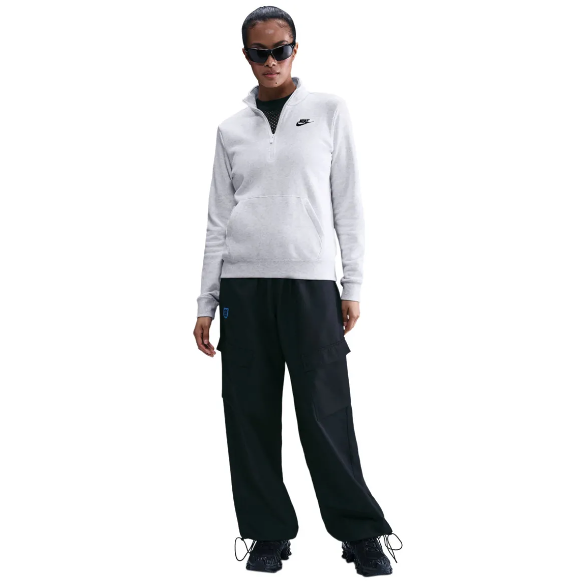 Sportswear Club - Women's Half-Zip Sweater