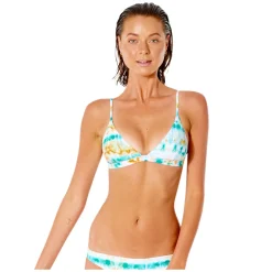 Summer Palm Fixed Tri - Women's Swimsuit Top