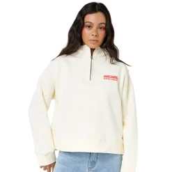 Surf Puff - Women's Quarter-Zip Sweater