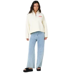Surf Puff - Women's Quarter-Zip Sweater