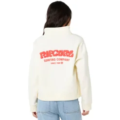 Surf Puff - Women's Quarter-Zip Sweater