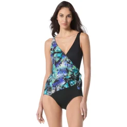 Surplice One Piece - Women's Aquafitness One-Piece Swimsuit