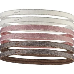 Swoosh Metallic (Pack of 6) - Elastic Headbands