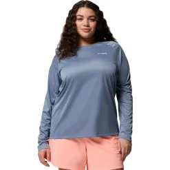 Tidal II (Plus Size) - Women's Long-Sleeved Shirt