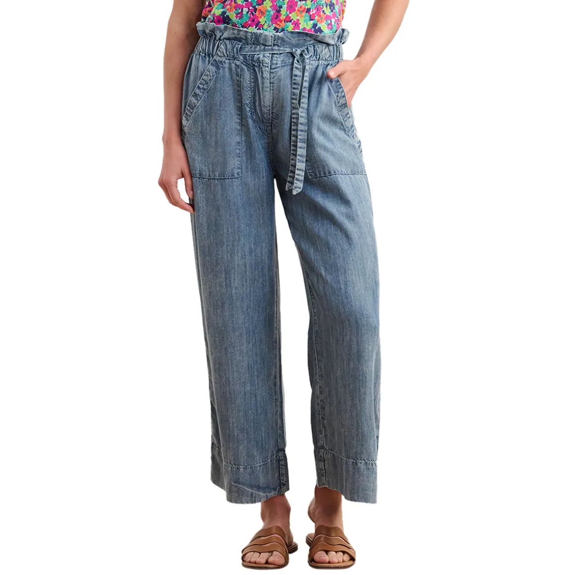 Tie Front - Women's Pants