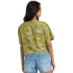 Totally Tropics - Women's Short-Sleeved Shirt