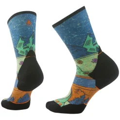 Trail Run Mountain - Women's Cushioned Crew Socks