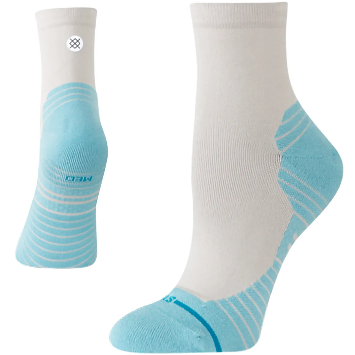 Two Tone Light - Women's Quarter Socks