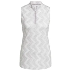 Ultimate365 Ottoman Printed - Women's Sleeveless Golf Polo
