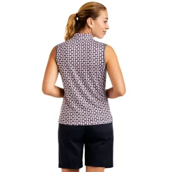 Vivia - Women's Sleeveless Golf Polo