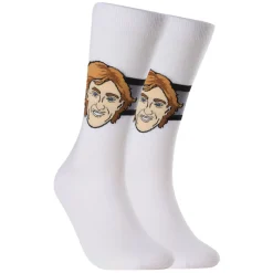 Wayne Gretzky Los Angeles Kings NHL - Adult Caricature Crew Socks